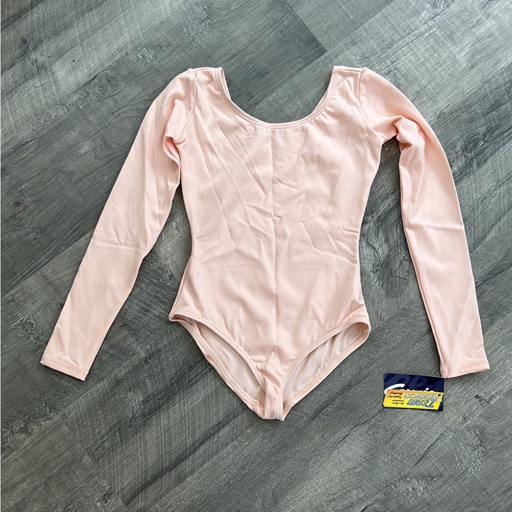 Dance Leotard Long Sleeved - pink - LC